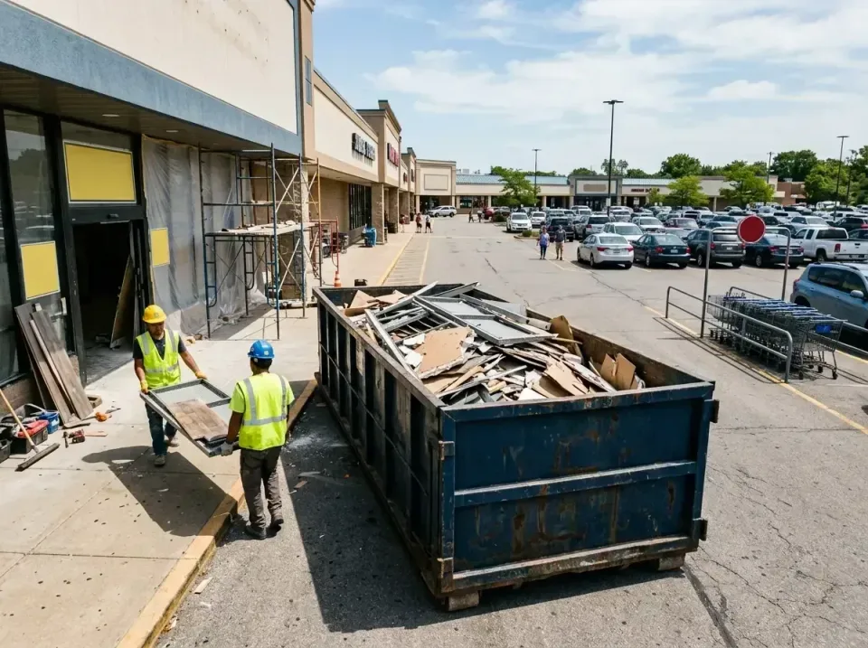retail-store-renovation-debris-003 — frequently asked questions, Roll-off Dumpster Rentals in Aledo, IL